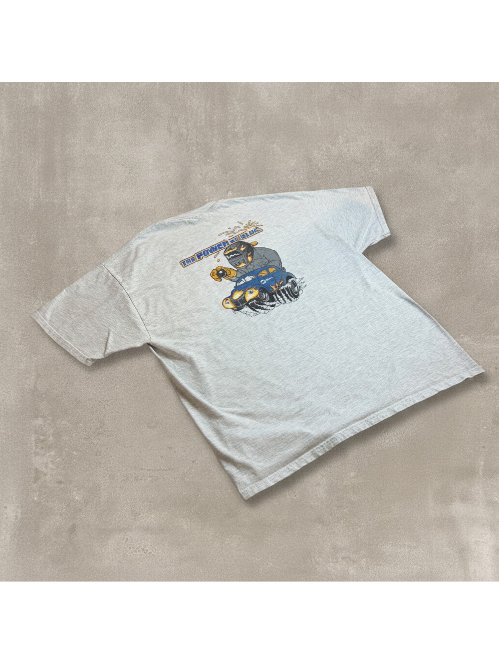 Vintage Hanes Beefy T Mens XL Miller Welding Graphic T Shirt Gray Heavyweight